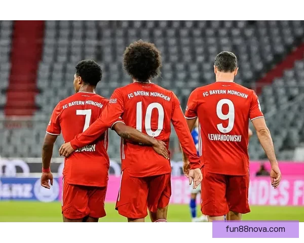 格纳布里戈雷茨卡联手点燃拜仁球场庆祝狂欢